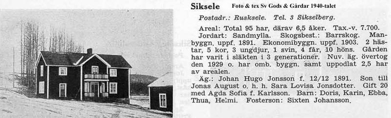Siksele 3:13